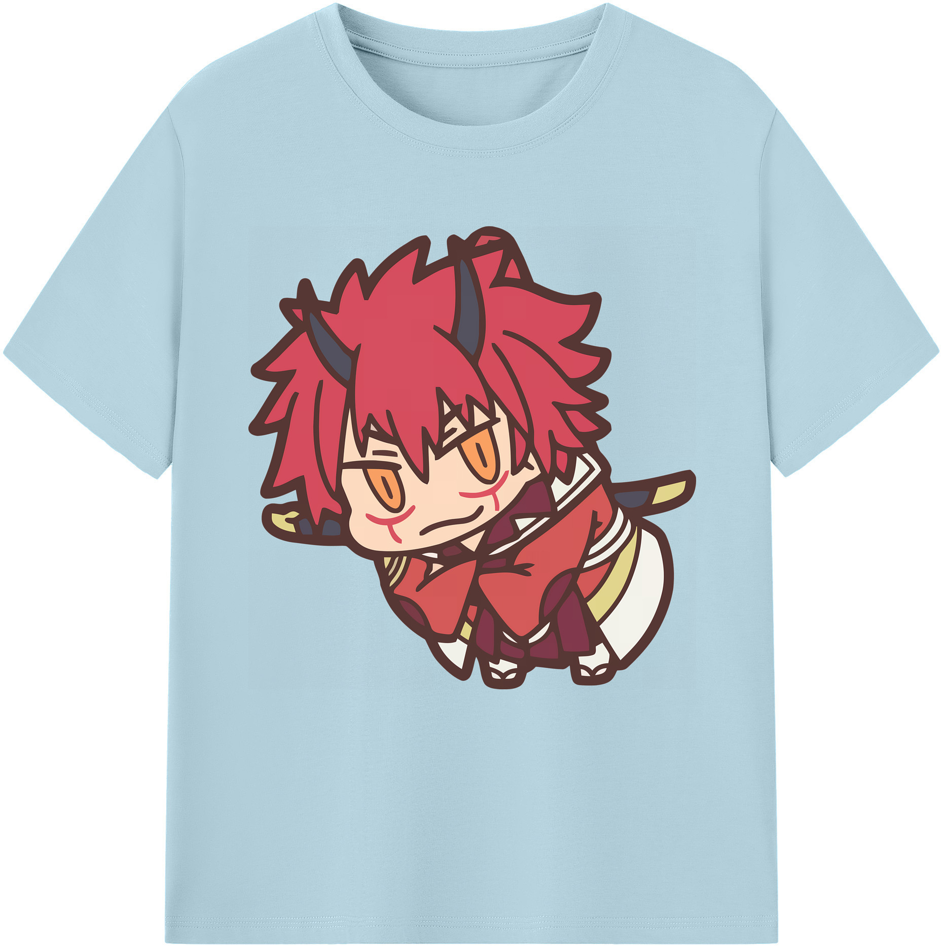 （画像用） 転スラ Regarding Reincarnated to Slime 綿100％半袖Tシャツ（フロントプリント）